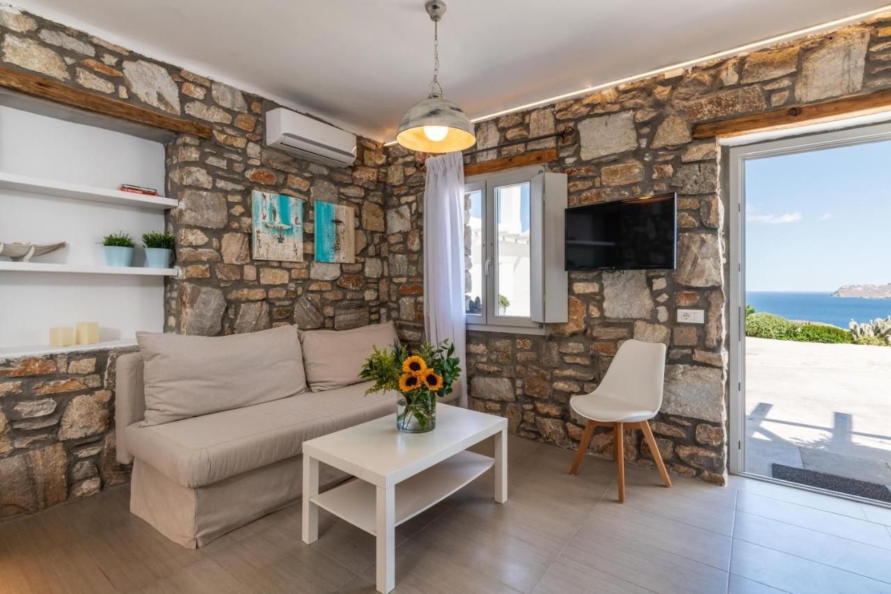 Aegean View Apartments Mykonos Agios Ioannis Diakoftis Luaran gambar