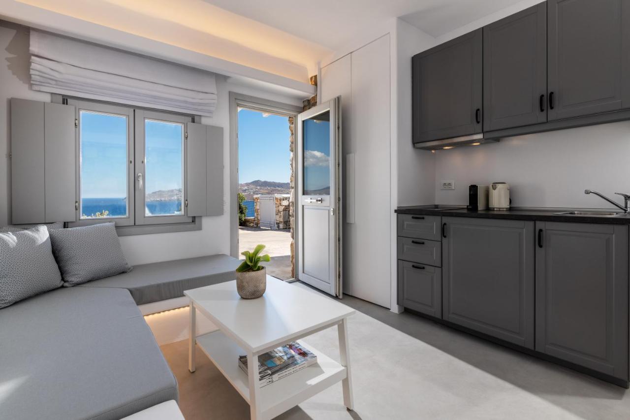 Aegean View Apartments Mykonos Agios Ioannis Diakoftis Luaran gambar