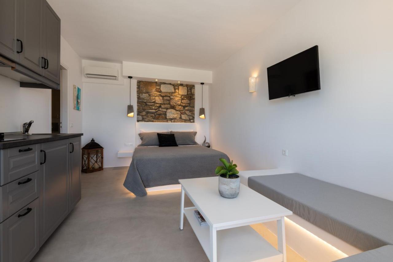 Aegean View Apartments Mykonos Agios Ioannis Diakoftis Luaran gambar